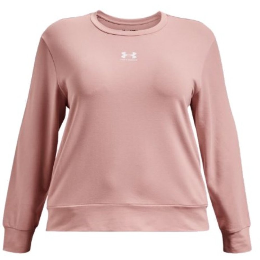 Women's Under Armour Sweatshirt Athletic Rival Top Sport Shirt Pockets 3X - Picture 1 of 7